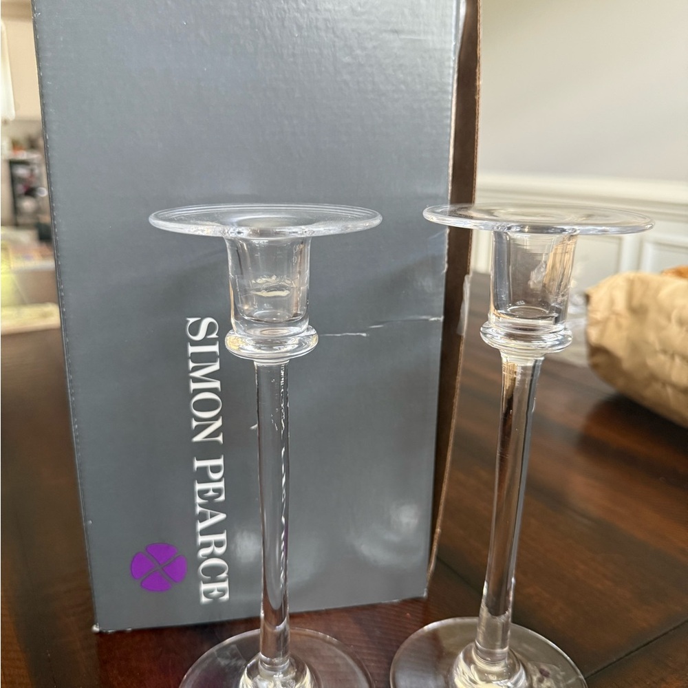 Simon Pearce Candlestick Holder